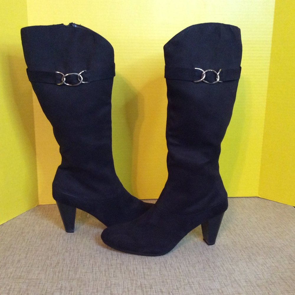 Black Heeled Boots